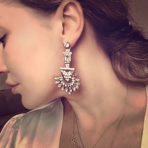 Silver bohemian Earrings